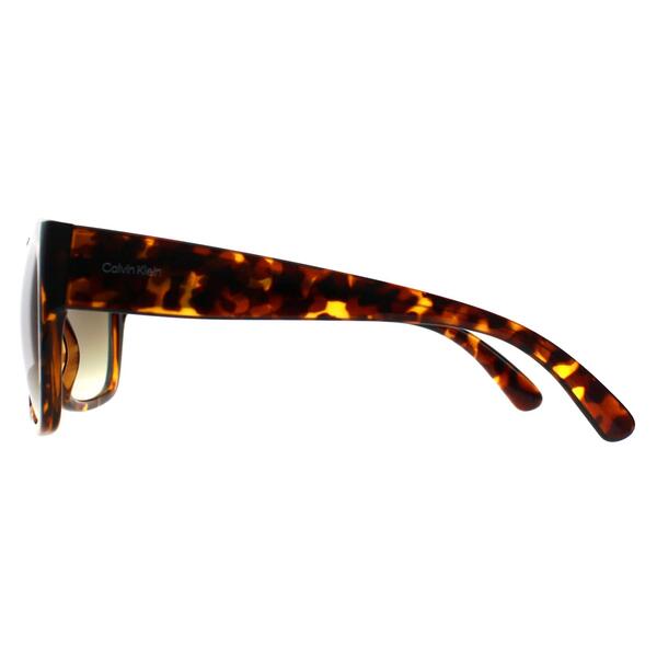 Calvin Klein solbriller for kvinner, brun gradient CK22549S, UK-versjon