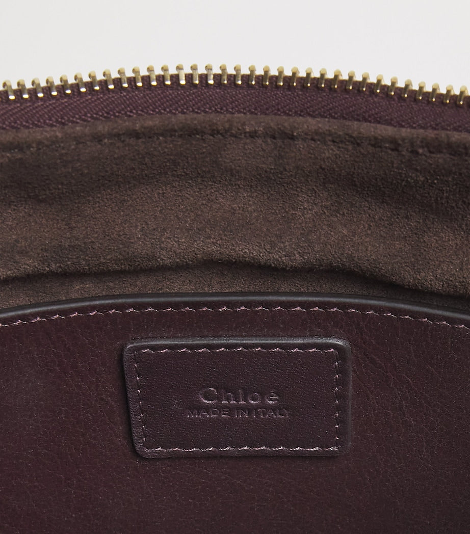 Chloé Chain Horse shoulder bag buffalo leather and snakeskin, UK version