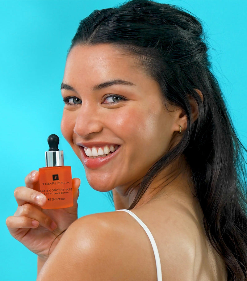 TEMPLESPA Let's Concentrate Skin Glowing Serum 30ml (British brand)