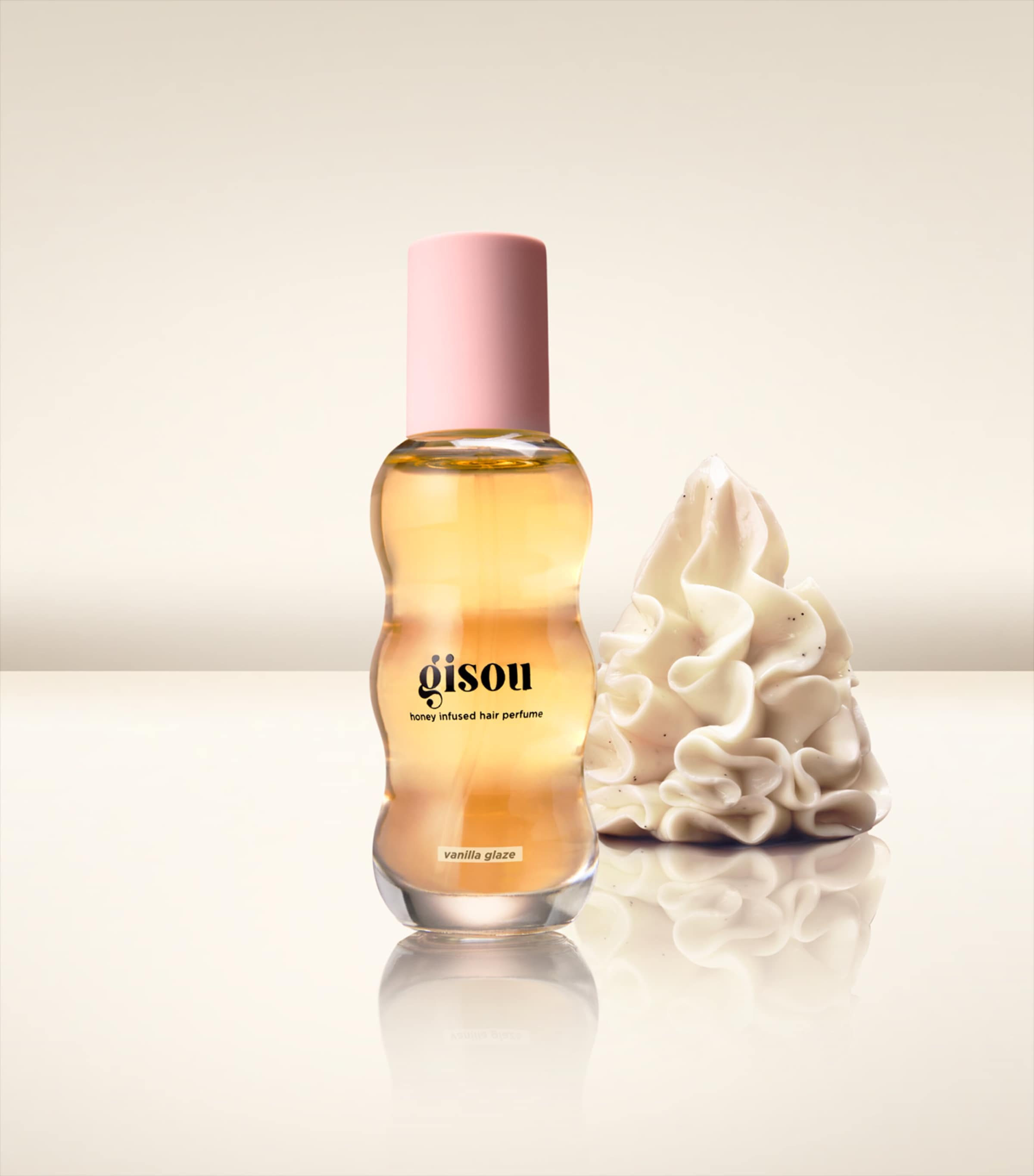 Gisou honey-infused vanilla glaze hair perfume 15ml, UK version