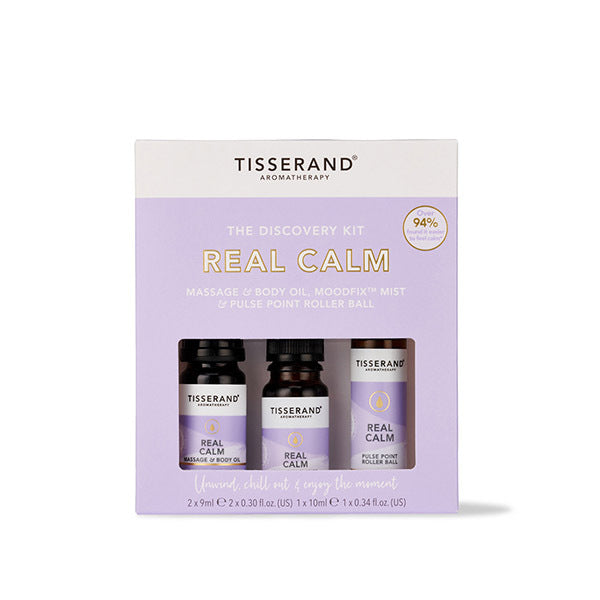 Tisserand Restore Balance essential oil discovery kit, imported from the UK