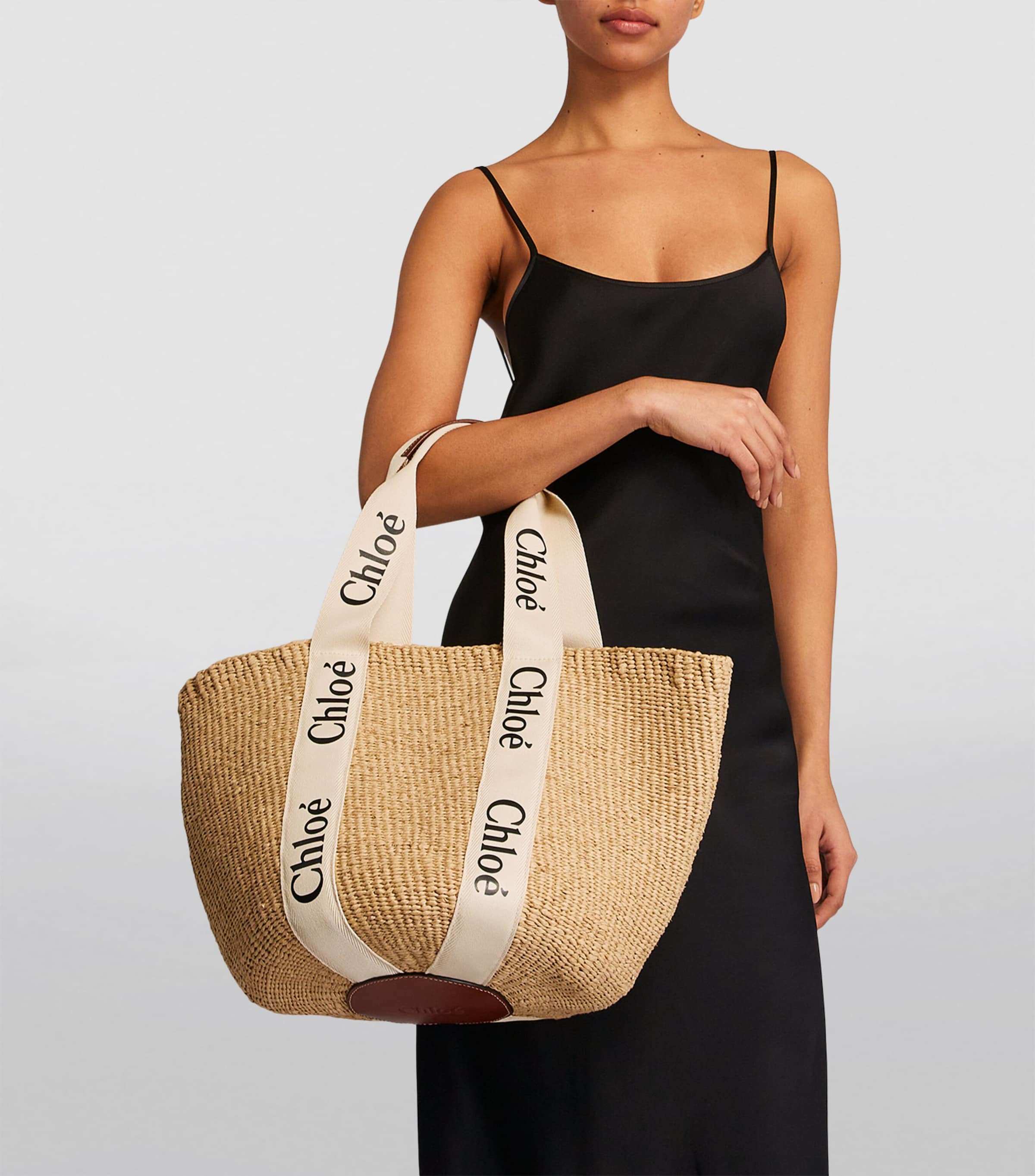 Chloé Large Woody basket bag, imported from the UK