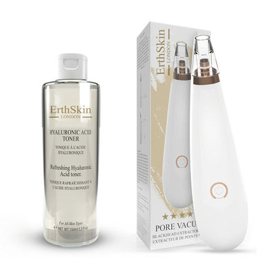 تونر منعش بحمض الهيالورونيك لإزالة الرؤوس السوداء ErthSkin 150 مل من Superdrug - اشترِ عبر الإنترنت من McGrocer
