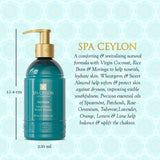 SPA CEYLON SeaVeda Uplifting body elixir 250ml, imported from the UK