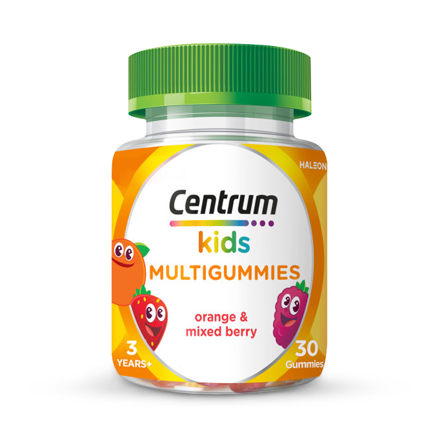 Centrum multivitamin gummies orange and mixed berry 30 gummies, imported from the UK