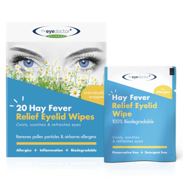 The Eye Doctor Allergy Eyelid Wipes