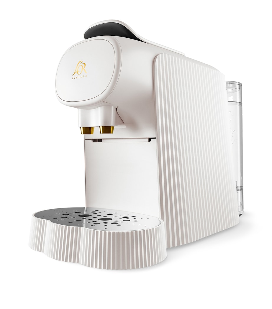 Alessi L'OR Barista coffee machine with 19 bar pressure, imported from the UK