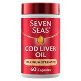 Seven Seas Cod Liver Oil Max Strength Omega-3 Fish Oil & Vitamin D 60 Capsules GOODS Boots   