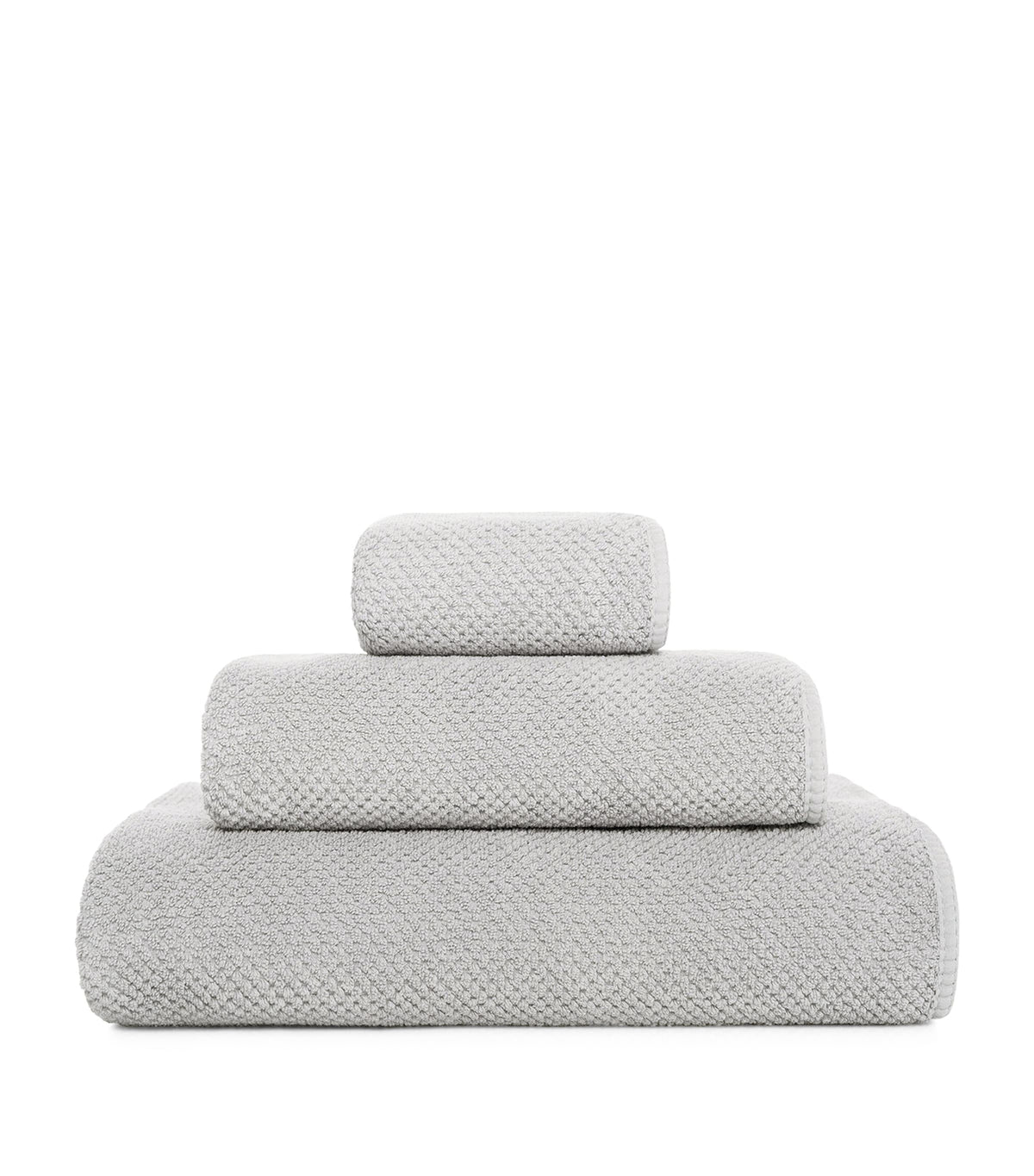 Honeycomb Weave Bath Sheet in Combed Cotton, 90cm x 180cm