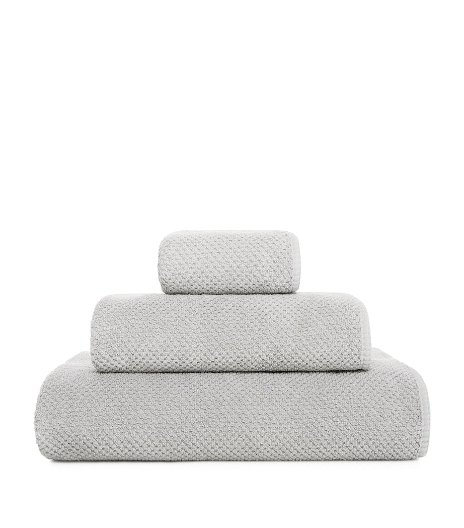 Honeycomb Weave Bath Sheet in Combed Cotton, 90cm x 180cm