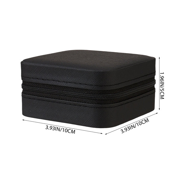 Livingandhome Portable PU Leather Travel Jewellery Box