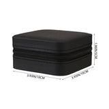 Livingandhome Portable PU Leather Travel Jewellery Box