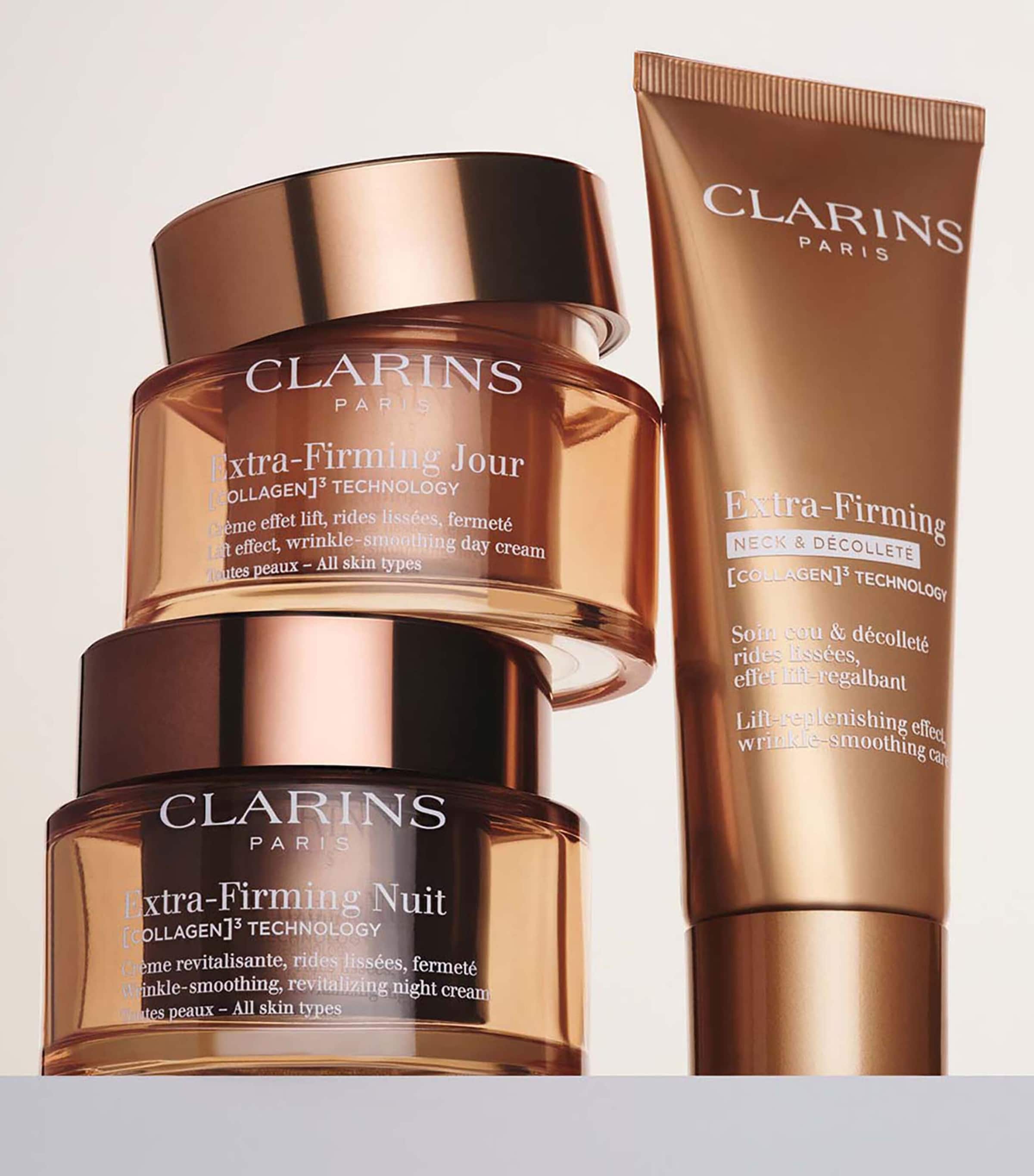 Clarins Extra-Firming neck cream 75ml, imported from the UK