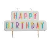 Wonder Happy Birthday Feature Candle GOODS Sainsburys   