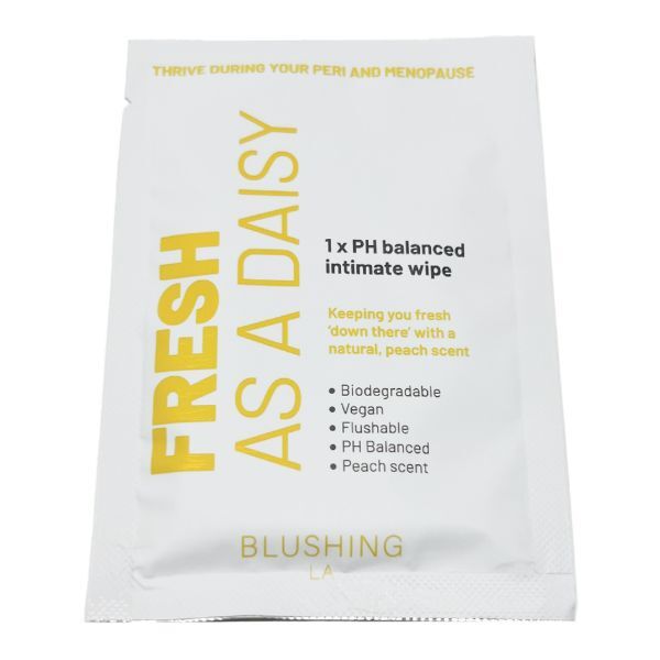 Blushing LA Intimate Wipes - Fresh As A Daisy 12packs GOODS Superdrug   