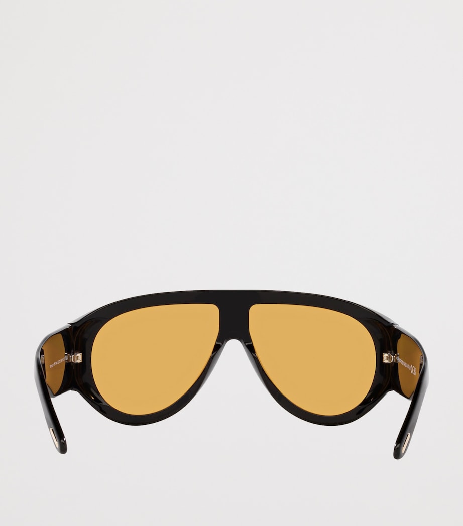 TOM FORD aviator sunglasses orange tint acetate frame, imported from the UK