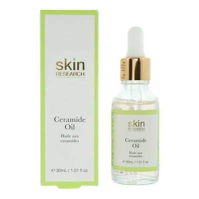 Superdrug Skin Research Ceramide Oil Face Oil 30ml- Buy online at McGrocer
