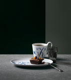 Royal Copenhagen porcelain fluted alphabet mug, imported from the UK