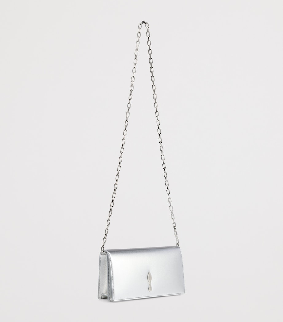 Christian Louboutin Bettina patent leather clutch bag (British brand)