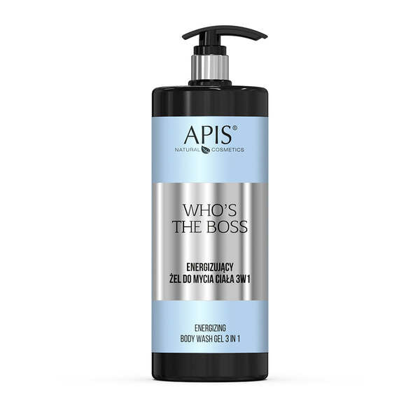 Apis 3-in-1 body wash gel 1 L, imported from the UK
