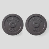 Phoenix Fitness weight plate 10kg 1 inch, imported from the UK