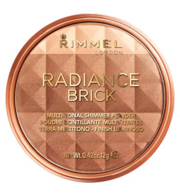 Rimmel Radiance Shimmer Brick Bronzer GOODS Boots Brick 01  