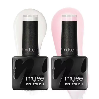 Superdrug Mylee Gel Nail Polish French Manicure Duo Sheer Nude Bright White 2x8ml- Online bei McGrocer kaufen