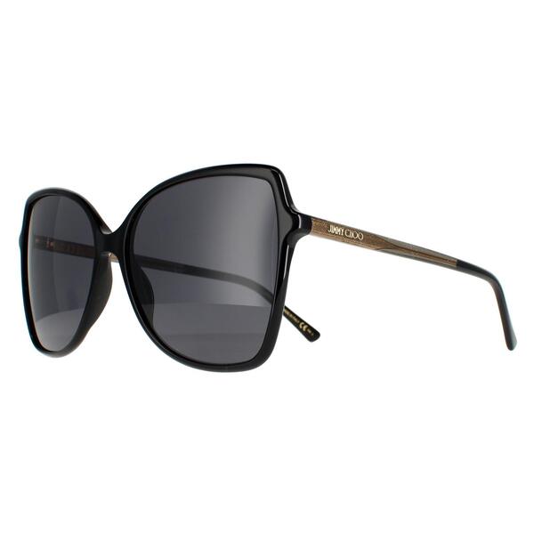 Jimmy Choo butterfly sunglasses FEDE/S black - British product