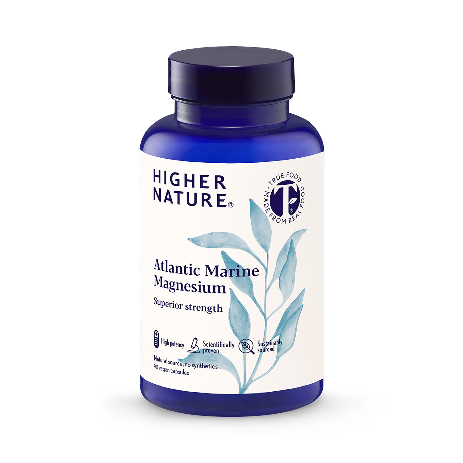 Atlantic Marine Magnesium 300mg 90 vegan capsules (British brand)