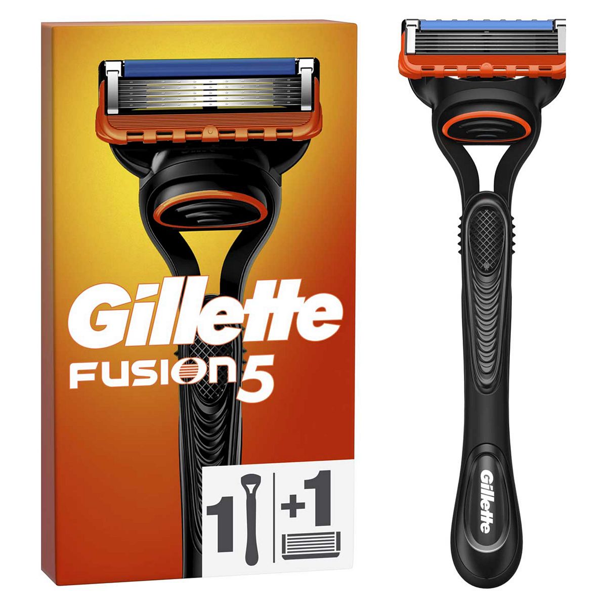 Gillette Fusion5 Razor For Men, 1 Gillette Razor GOODS Boots   