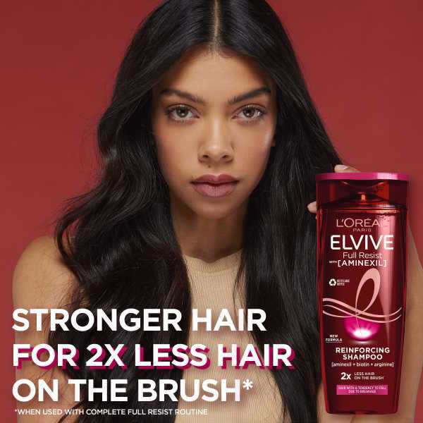 L'oréal Elvive Full Resist Reinforcing Shampoo 400Ml GOODS Superdrug   