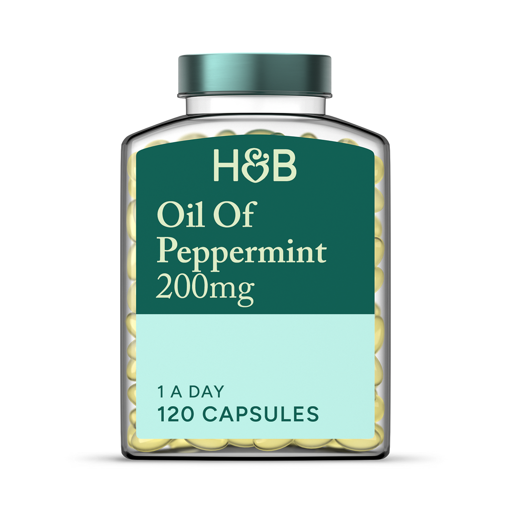 Holland & Barrett Oil of Peppermint 120 Capsules