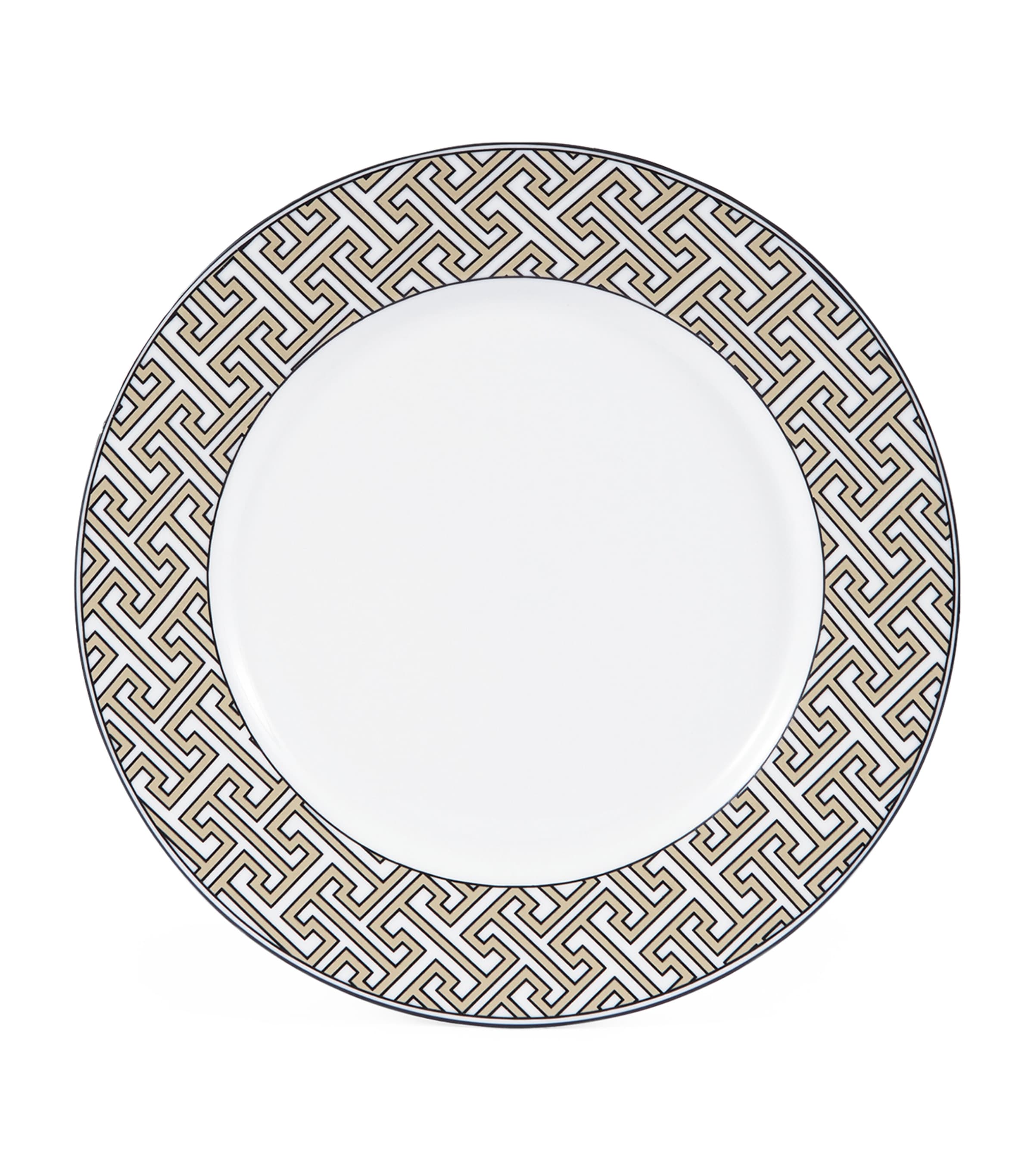 O.W. London Maze pattern dessert plates 21cm set of 2, imported from the UK
