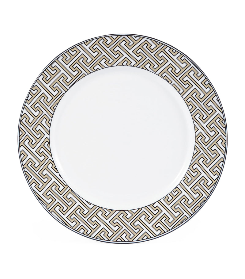 O.W. London Maze pattern dessert plates 21cm set of 2, imported from the UK
