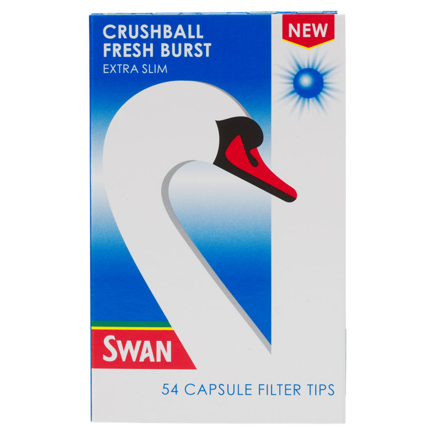 Swan Swan 54 Crushball Fresh Burst Extra Slim Capsule Filter Tips GOODS ASDA   