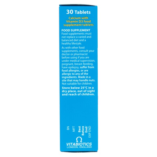 Vitabiotics Ultra Calcium x 30 GOODS Superdrug   