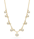 Boodles large yellow gold and diamond beach necklace, UK version
