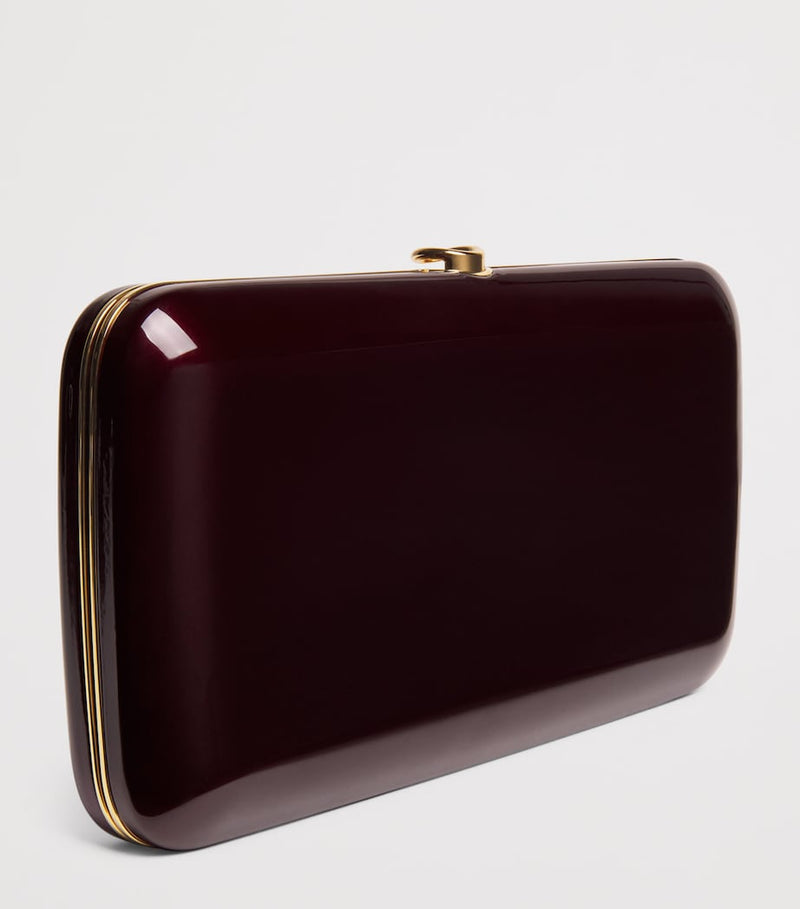 Jeffrey Levinson mirrored Finley clutch bag (British brand)