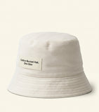 Prada cotton bucket hat metal logo - British product