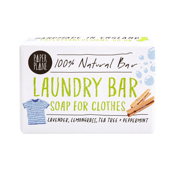 Paper Plane Laundry Bar Soap For Clothes 95g GOODS Superdrug   