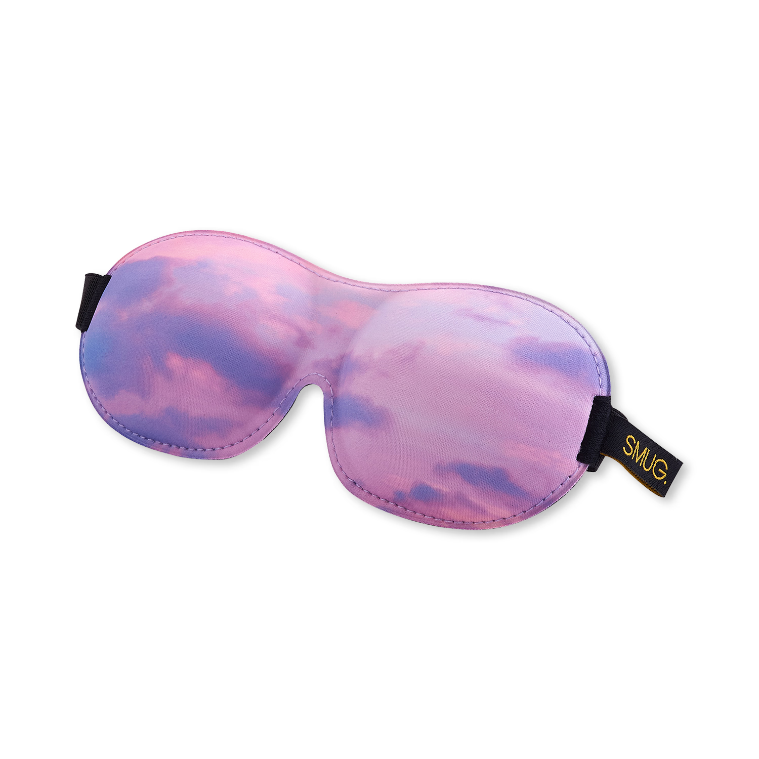 Smug contoured sleep mask cloudy sky design, UK version
