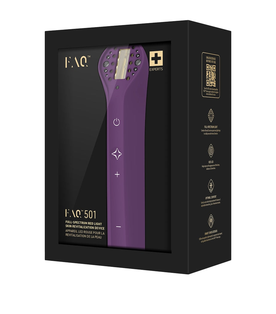 FAQ red light skin rejuvenation device - British product