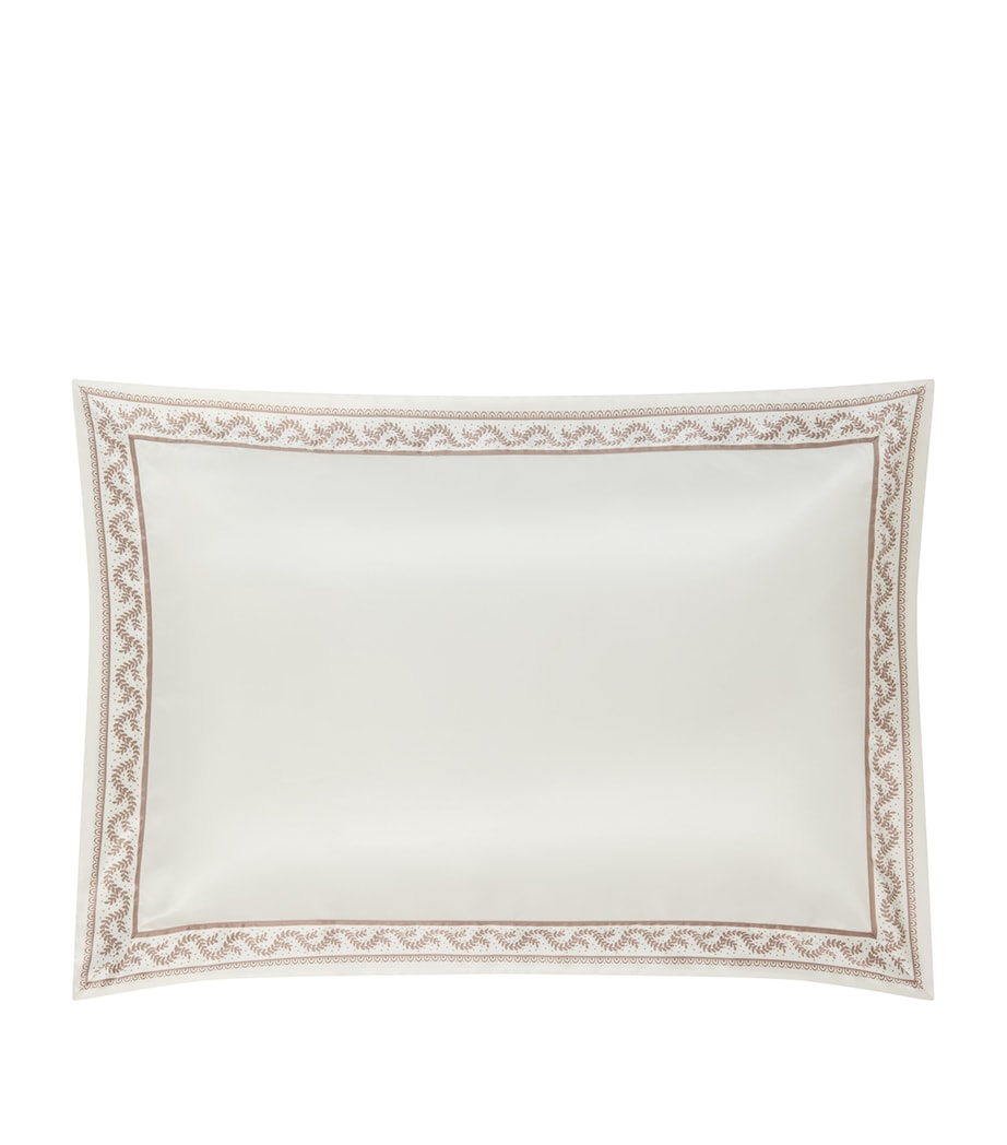 Gingerlily Silk Fern Vine King Oxford Pillowcase 50cm x 90cm, UK version