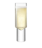 LSA International Boris champagne flutes set of 2 240ml, UK version