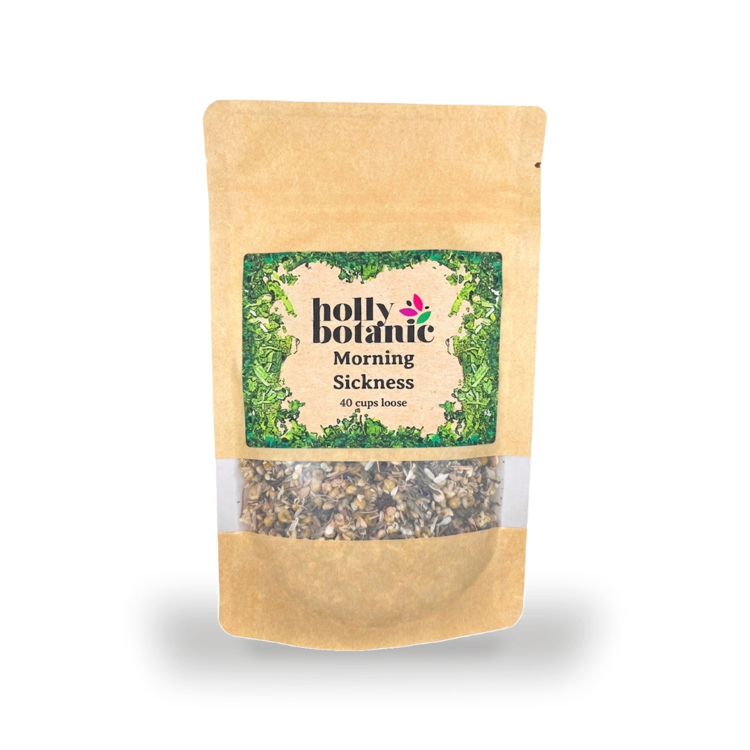 Holly Botanic morning sickness tisane loose leaf 40 cup - British product