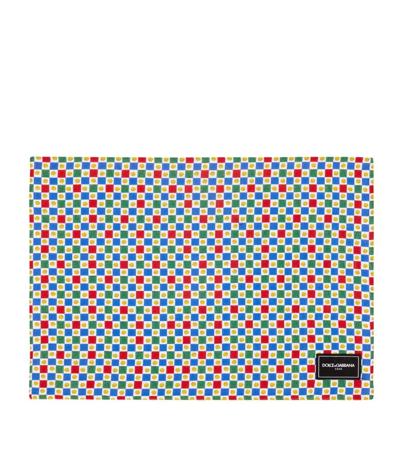 Dolce&Gabbana Carretto placemat and napkin set - British product