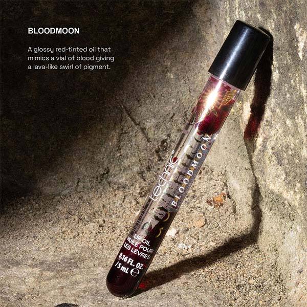 Technic Gothica Bloodmoon lip oil, imported from the UK