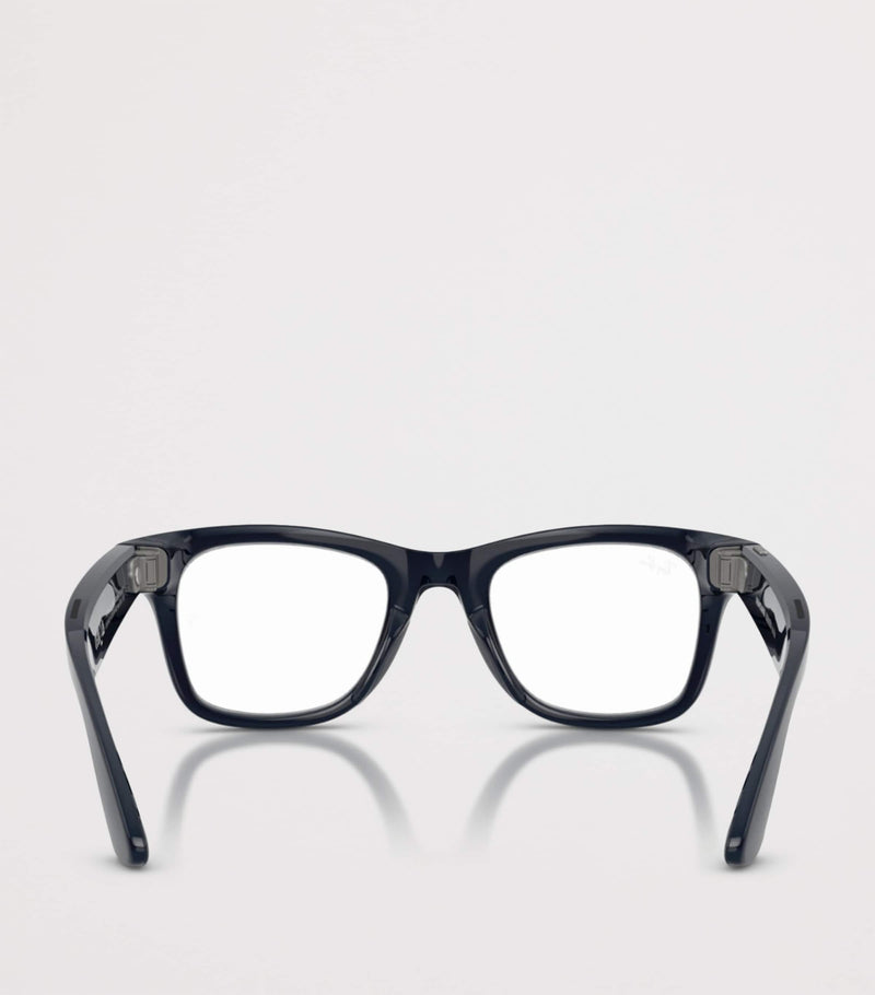 Ray-Ban Meta Wayfarer AI sunglasses with camera and speakers, imported from the UK