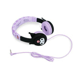 OTL Kuromi Moulded Ears kids wired headphones, imported from the UK