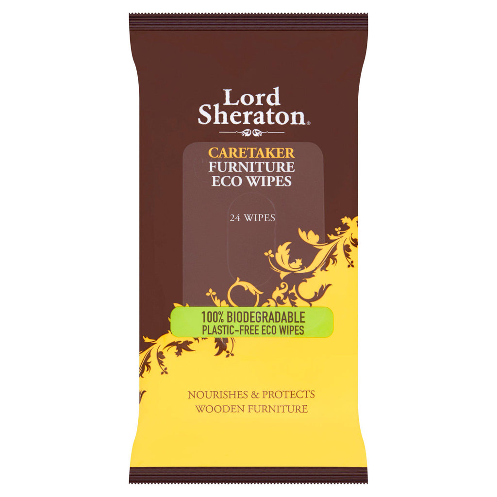 Lord Sheraton Caretaker Furniture Eco Wipes x24